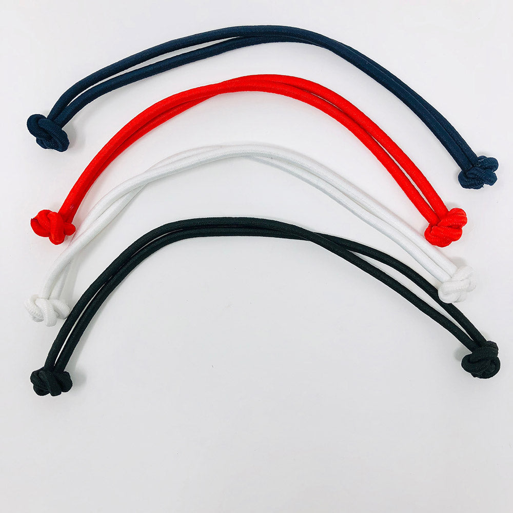 Jumbo Knotted Hair Tie Set of 4 - for natural hair, dreadlocks and thick hair - Locsanity