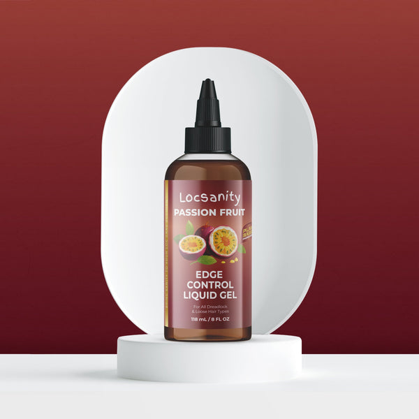 Locsanity Passion Fruit Edge Control Liquid Gel - Ylang Ylang Hibiscus Green Tea